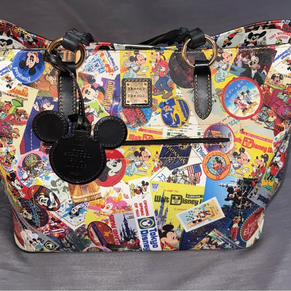 Dooney & Bourke Multicolor Disney Shoulder Bag
